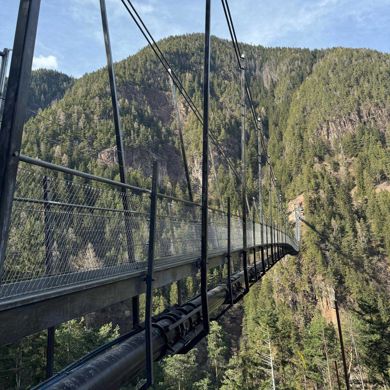 Die Marterloch Hängebrücke